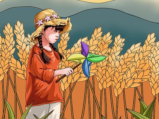 国潮包装插画设计-秋（个人主页-ZNTY1NDMwMzY=） - 商业插画 - 站酷设计师烁光原创素材 - 站酷ZCOOL