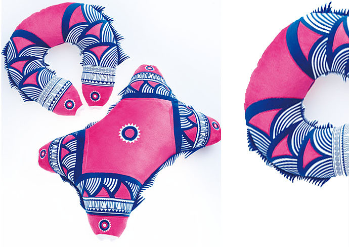 黔韵鱼形枕 /设计师 郭文波