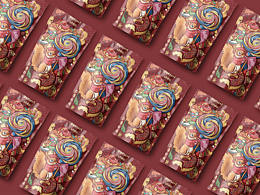 零食小铺 品牌插画设计