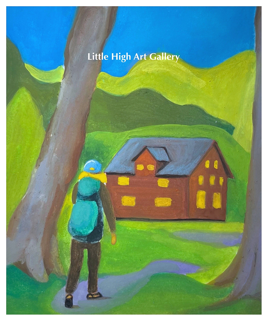 近期的不透明水彩