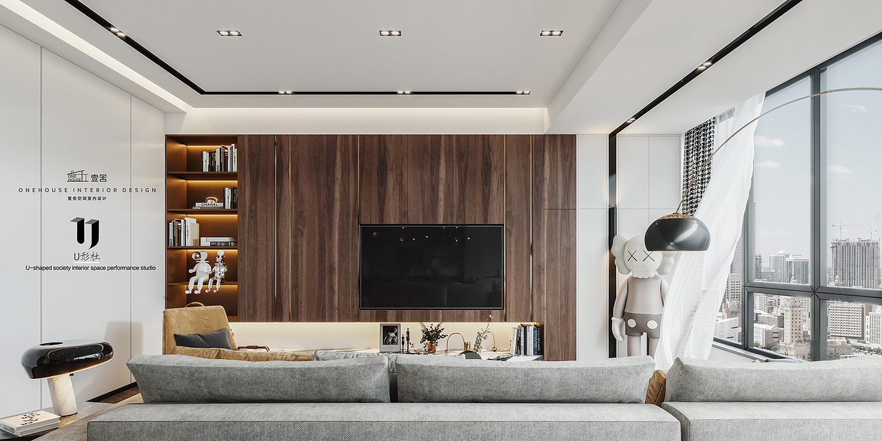 现代轻奢风——卓越浅水湾（图ZMjE4MTk1NzUy） - 家装设计 - 站酷设计师U形社原创素材 - 站酷ZCOOL