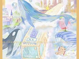 原創(chuàng)手繪插畫