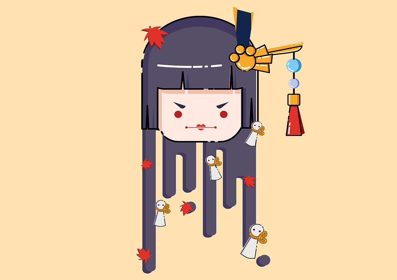 mbe阴阳师|平面|图案|尘唐_原创作品-站酷zcool