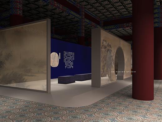 二八设计|故宫苏轼展|效果图表现