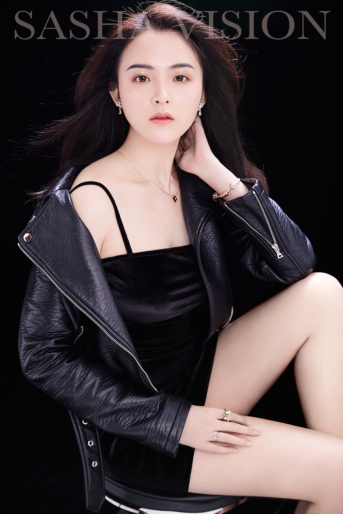 【纱夏视觉】THE PEARL IN BLACK