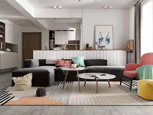 北欧风格家装效果图