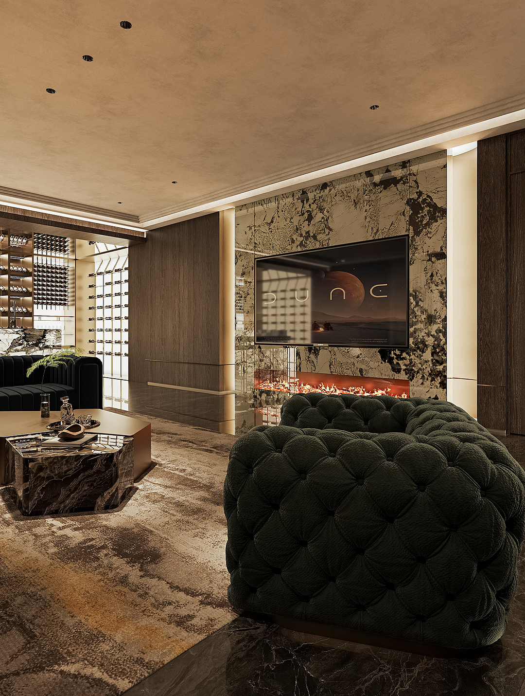 【三景装饰】高格调社交休闲会所