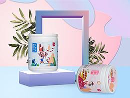 快消品开发及包装设计 坚果粉 代餐粉