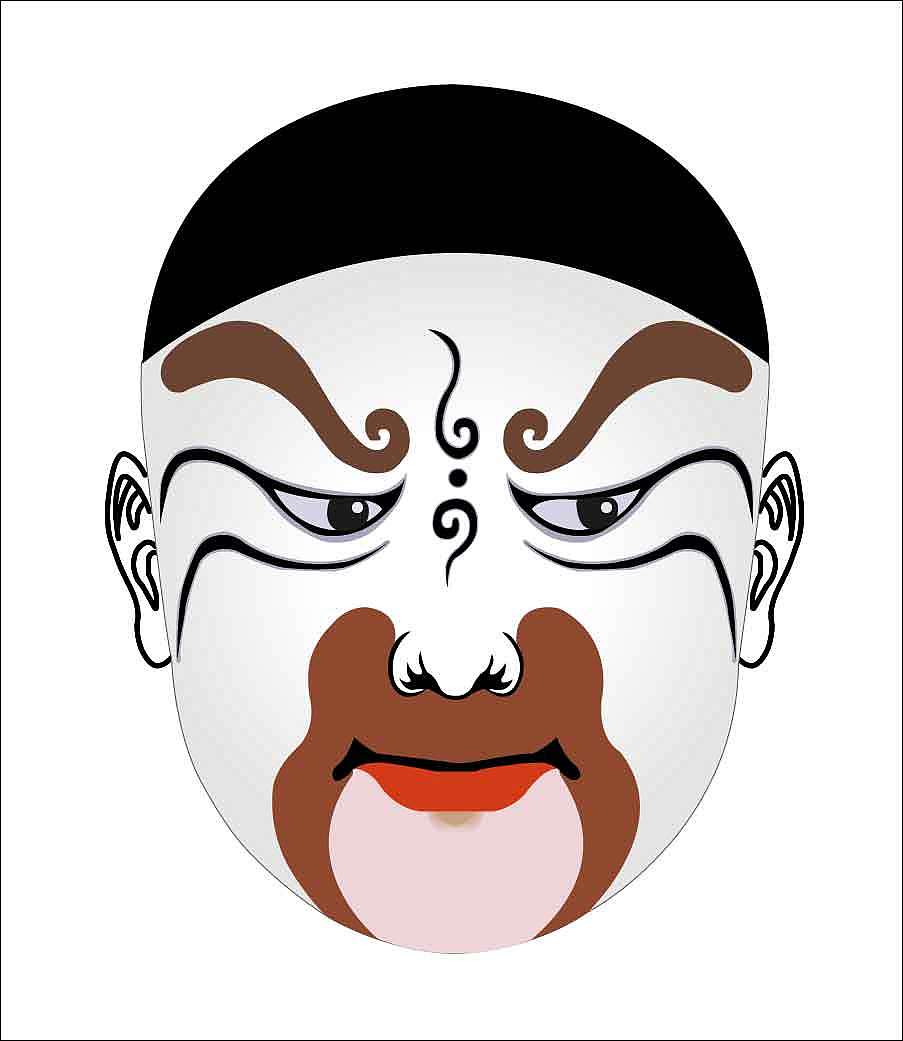 京剧脸谱