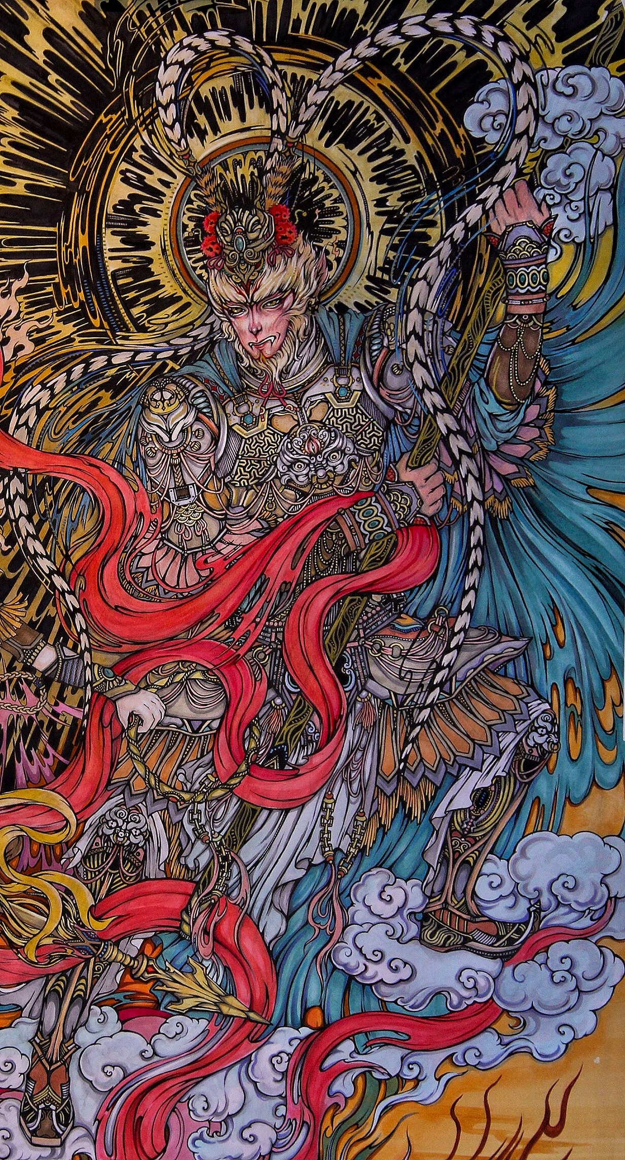 斗法——齐天大圣vs哪吒三太子