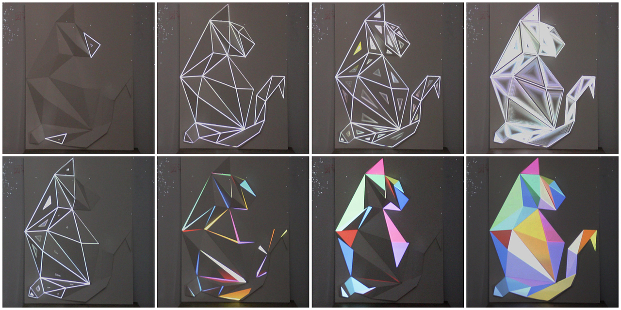 大学展示设计课程作业《cat》