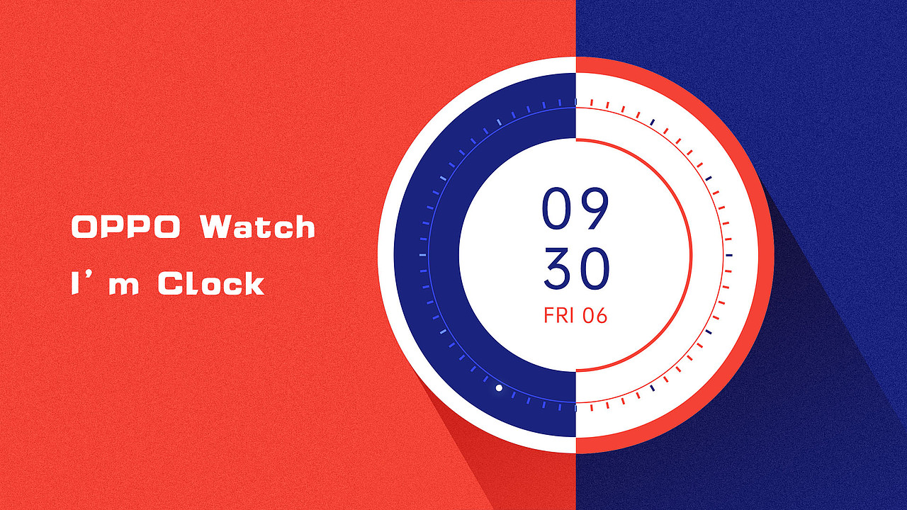 oppo watch 多款表盘设计方案——从时间到时代（图ZMjA2MzAyMTc2） - 主题/皮肤 - 站酷设计师keycase原创素材 - 站酷ZCOOL