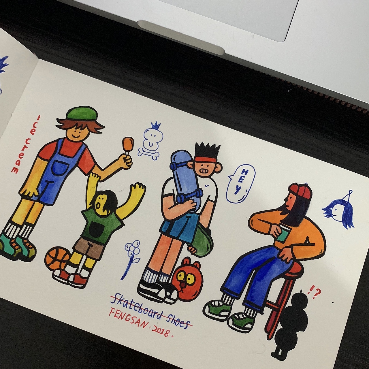2018本子涂鸦