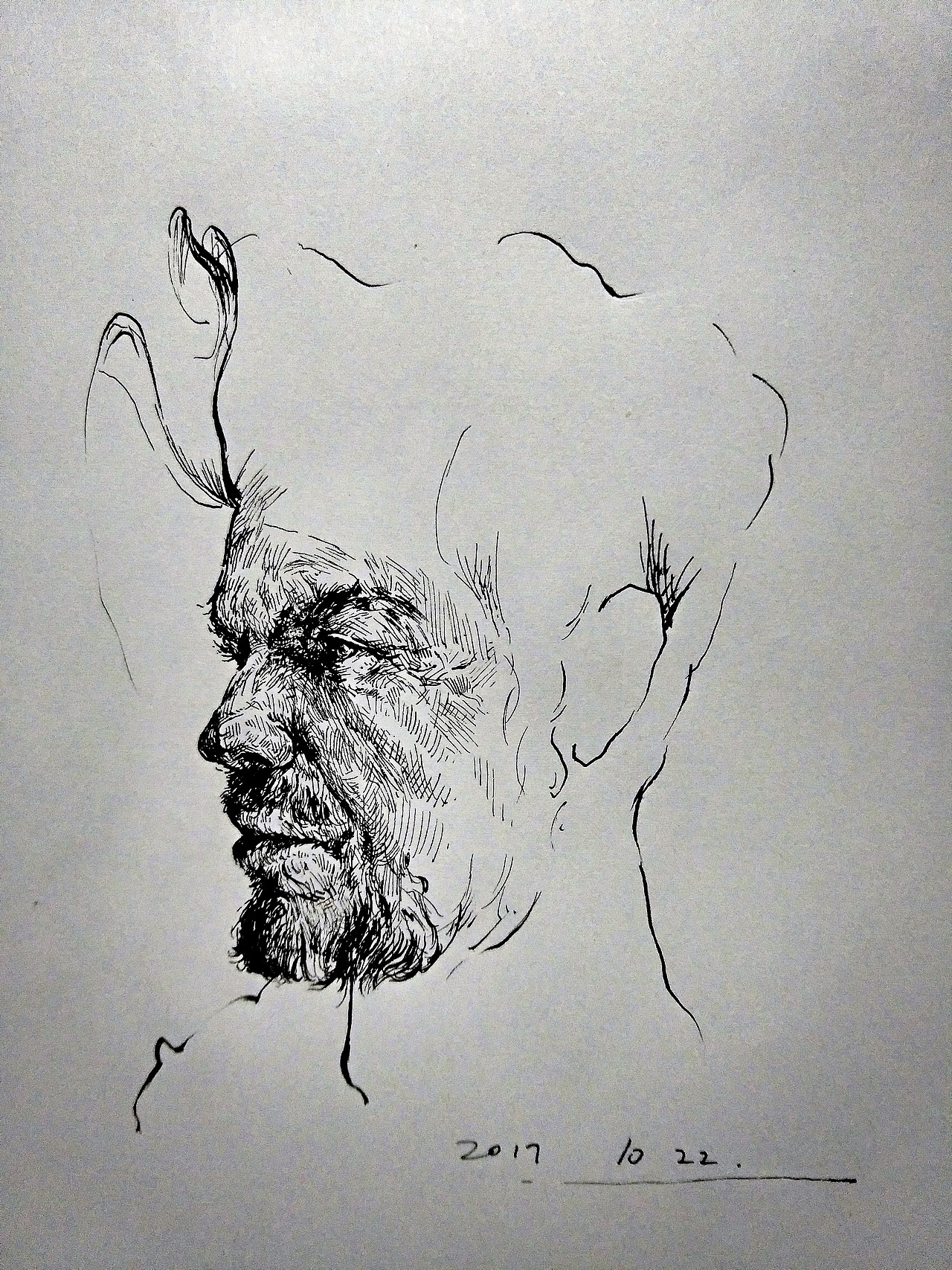 大学(3)风景速写/电影人物篇（图ZOTU0MzU4NzY=） - 绘画 - 站酷设计师额日禾木原创素材 - 站酷ZCOOL