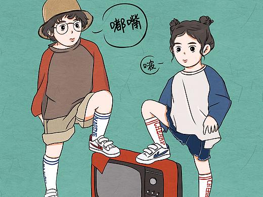  工作小画