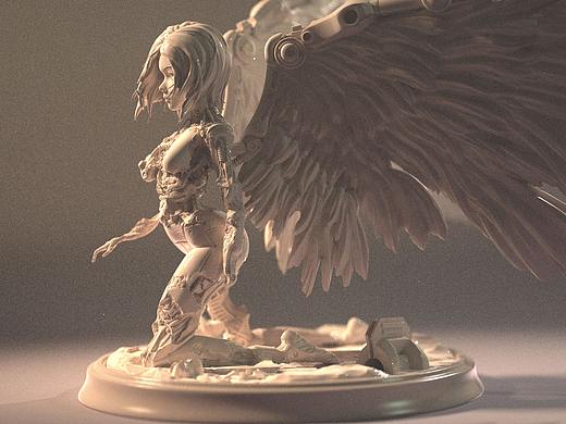 阿丽塔-3D再创作（个人主页-ZMzUwMzMxNDQ=） - 人物/生物 - 站酷设计师睿语_ReYU原创素材 - 站酷ZCOOL