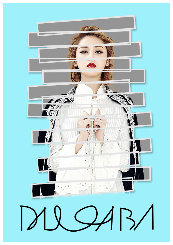 一个小姐姐|平面|海报|东风花语 - 原创作品 - 站酷 (zcool)