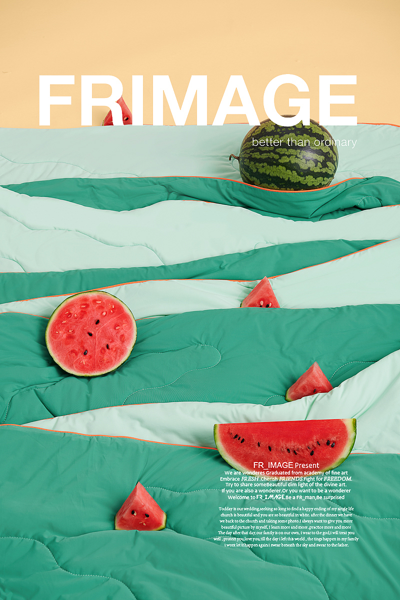 产品摄影/躺岛瓜瓜被✖️摄影师小可