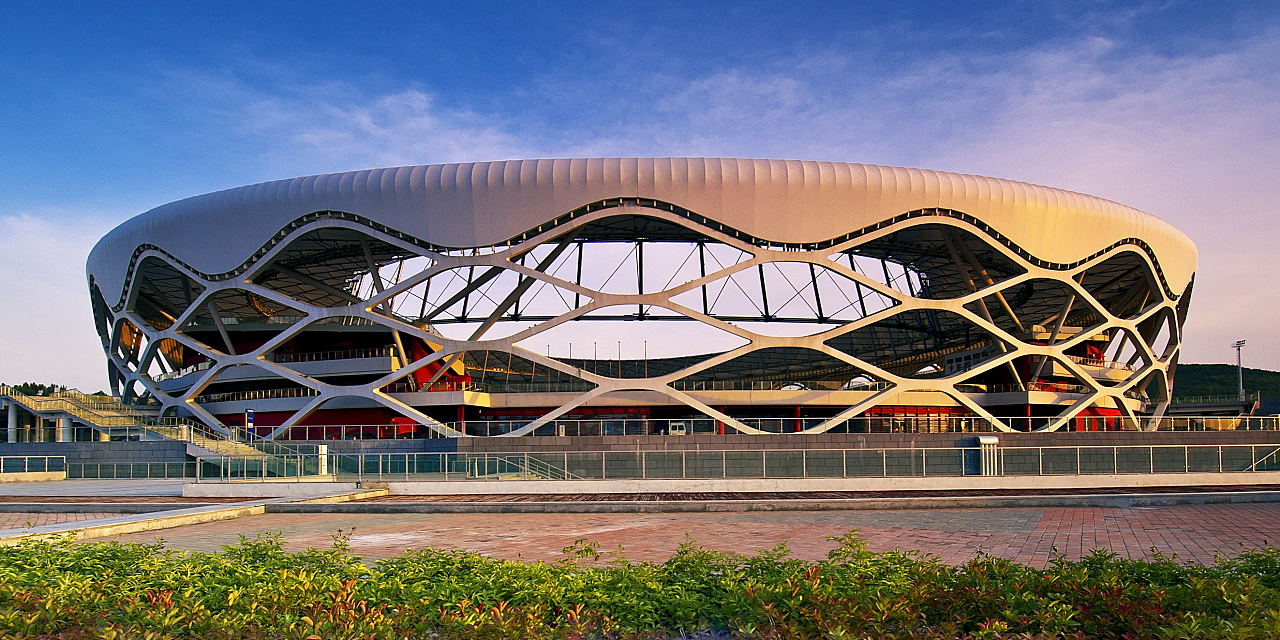 枣庄市民中心|摄影|环境/建筑摄影|胡宪伟 - 原创作品 - 站酷 (zcool)