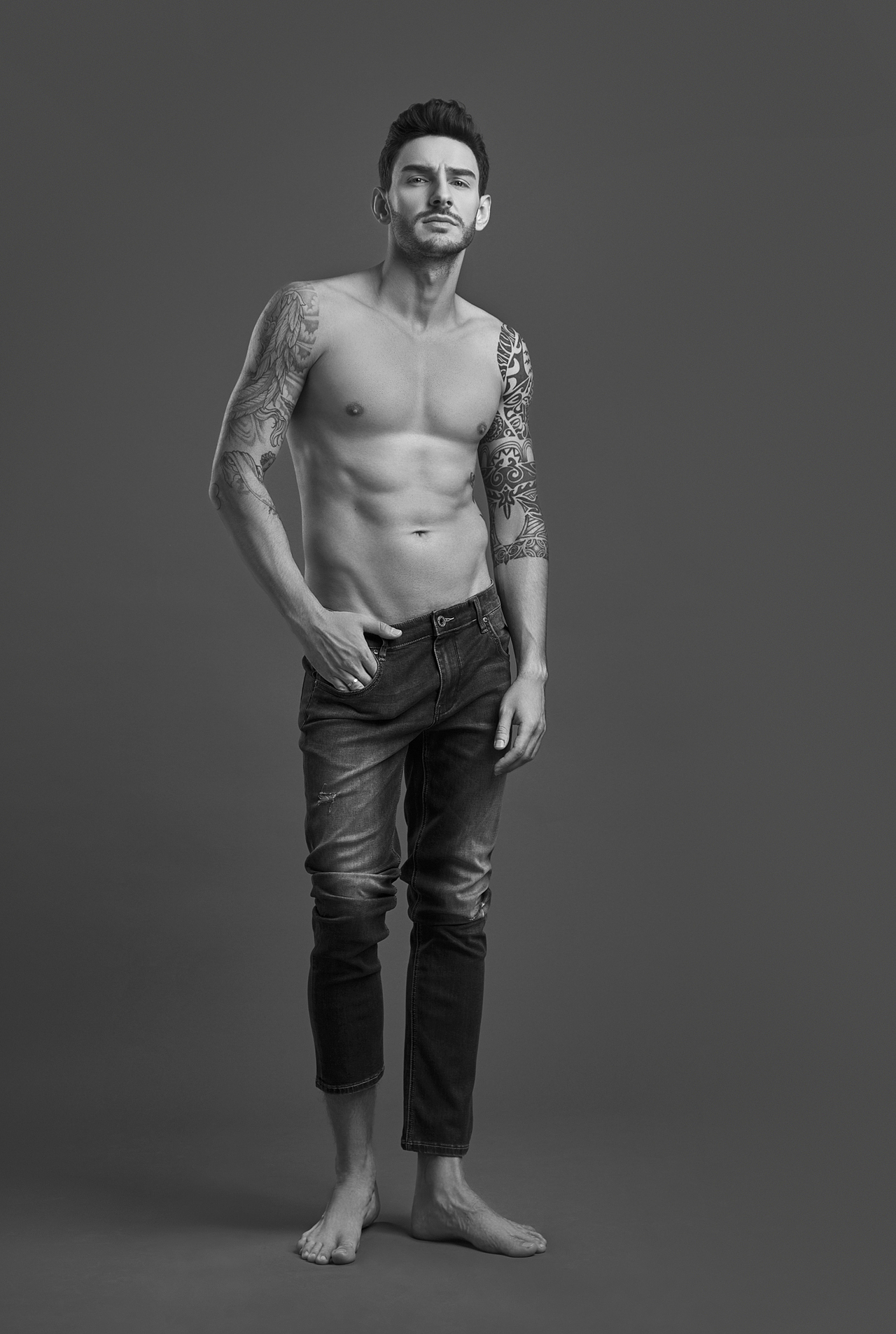 模卡拍摄（图ZMTM3NDM4OTA0） - 人像摄影 - 站酷设计师大斌816原创素材 - 站酷ZCOOL