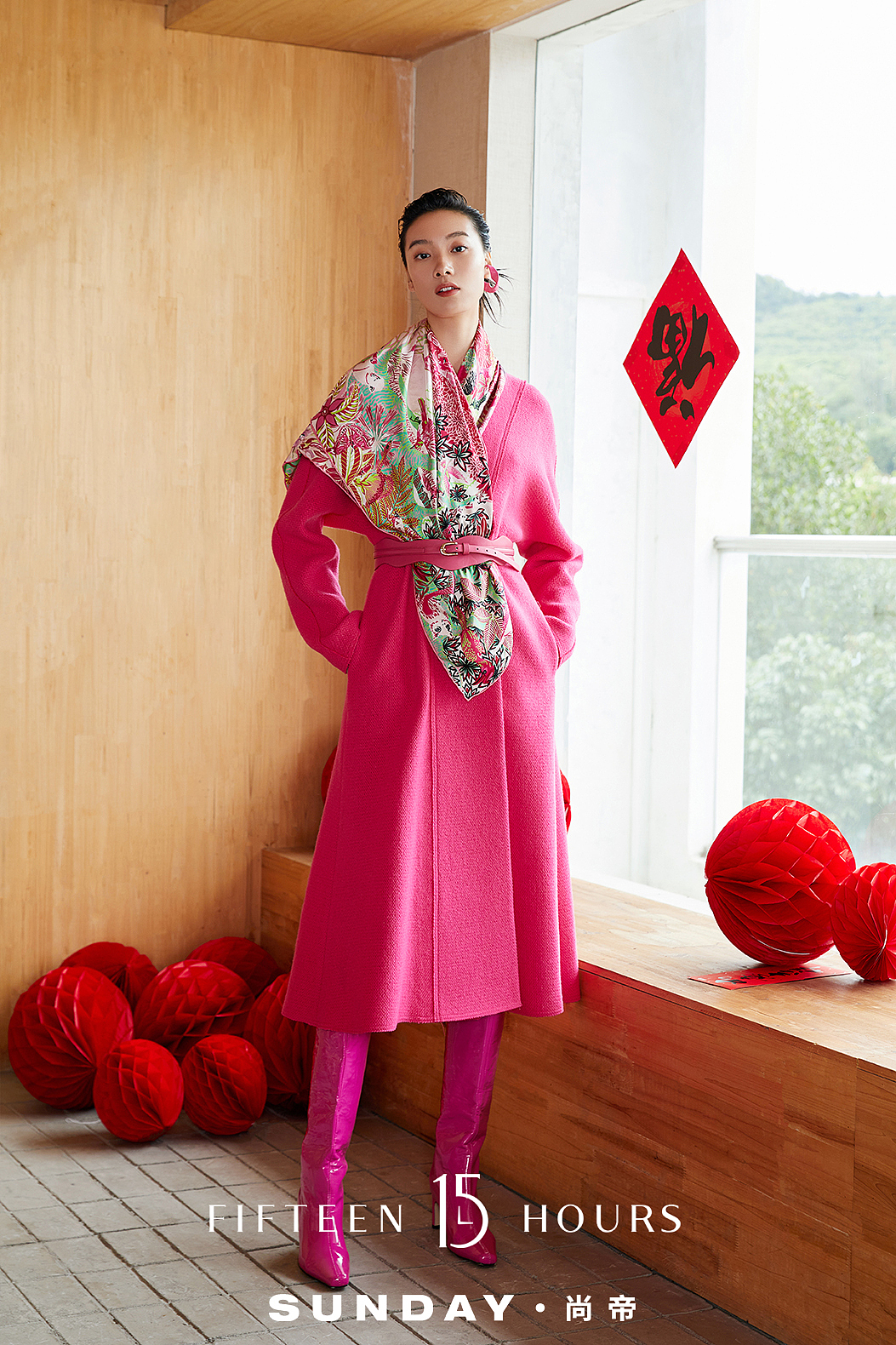 15小时品牌 女装新年主题拍摄（图ZMzIyNzI5MzIw） - 品牌 - 站酷设计师深圳尚帝摄影原创素材 - 站酷ZCOOL