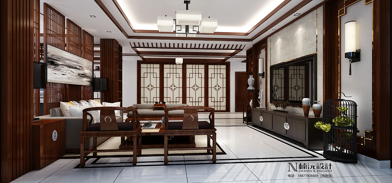 老马自建房中式