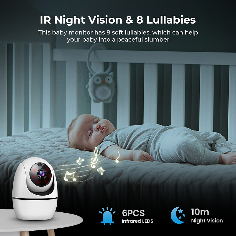 Baby Monitor 电商详情页设计（图ZMzQ3MjY0MzY4） - 电商 - 站酷设计师黑不惑原创素材 - 站酷ZCOOL