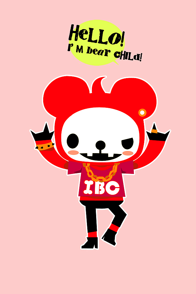 BEAR CHILD 熊孩子 手机桌面