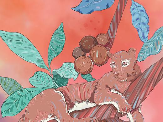 花花的老虎（個人主頁-ZNDQ0NzYzMjg=） - 創(chuàng)作習作 - 站酷設計師弗弗弗弗弗蘭奇原創(chuàng)素材 - 站酷ZCOOL