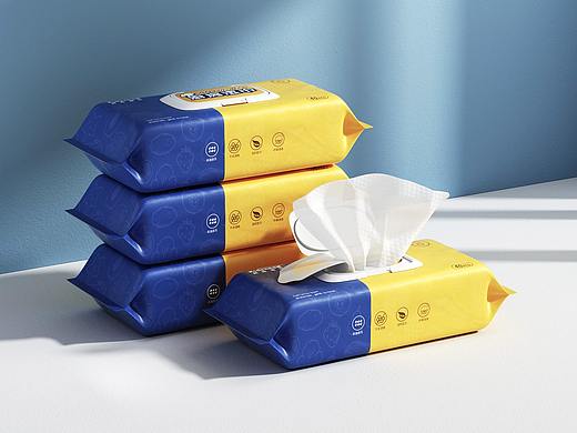 【工作记录】湿巾产品渲染