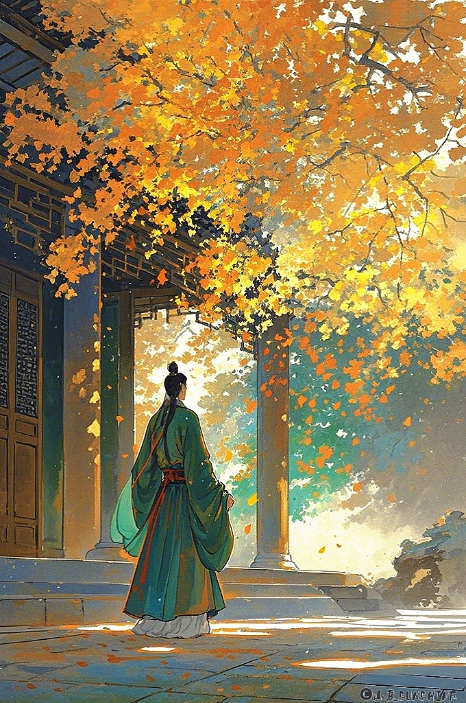 堪图画|风落木,岁方秋