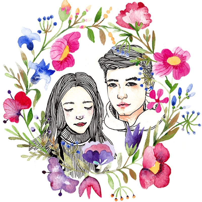 一个二货和她的蓝朋友（图ZNzk2MDg5NTY=） - 创作习作 - 站酷设计师S_HeiHei原创素材 - 站酷ZCOOL