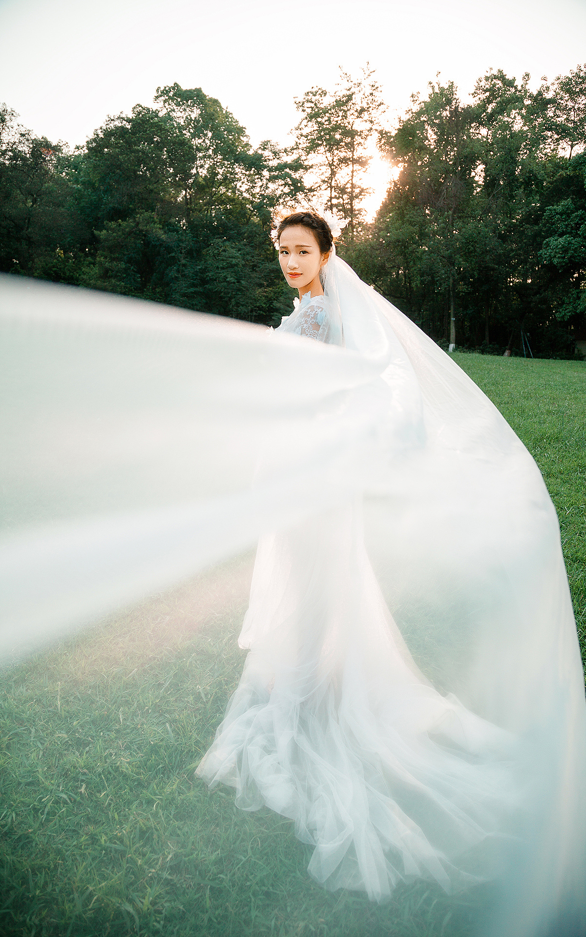【一个人的婚纱】|摄影|人像摄影|熊雪雪同学 - 原创作品 - 站酷