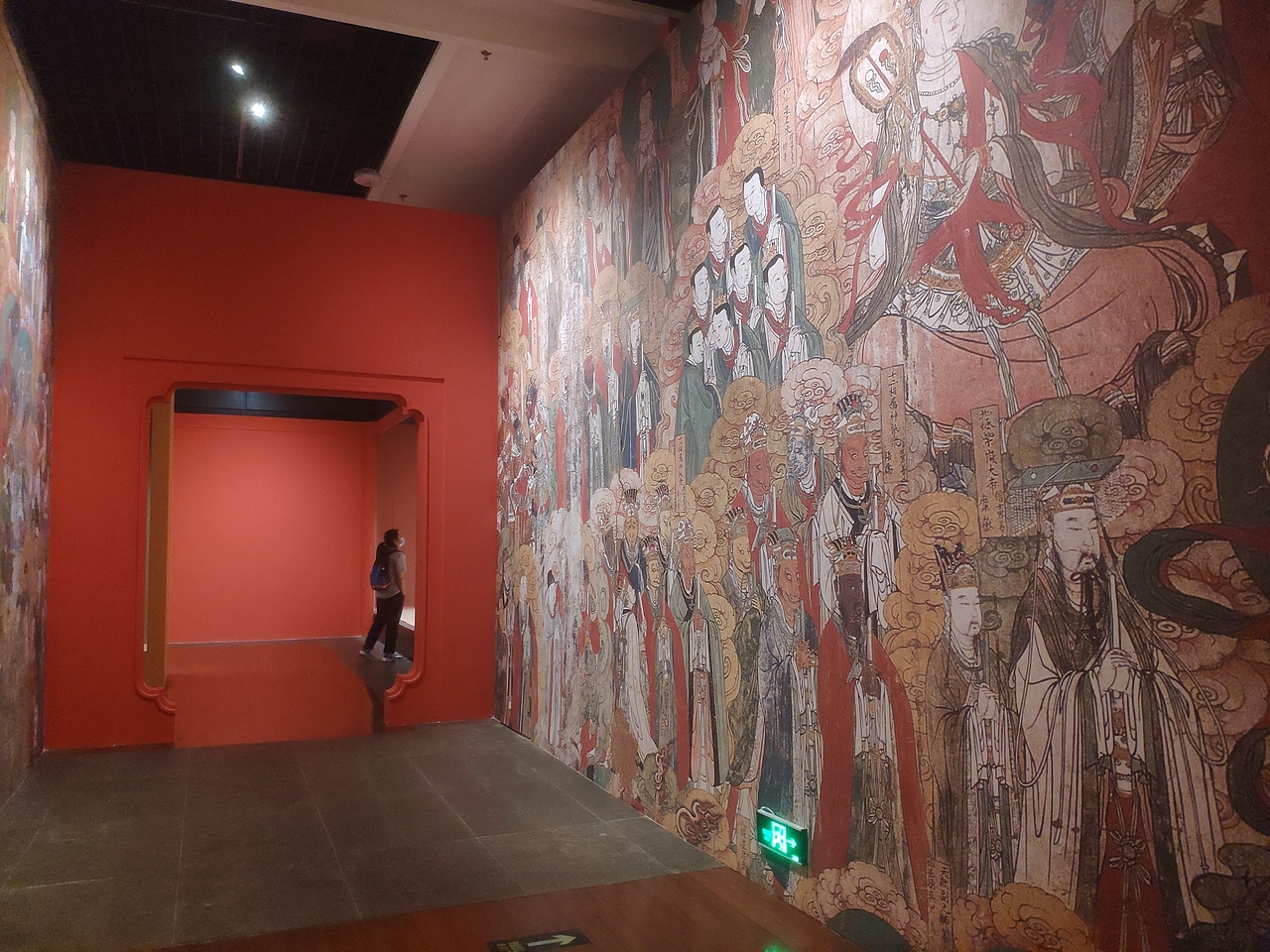 广州-广东省博临展：庄严万象-中国水陆画艺术精品展（图ZMjk0MzEzOTQ0） - 展陈设计 - 站酷设计师大湾区五花肉原创素材 - 站酷ZCOOL