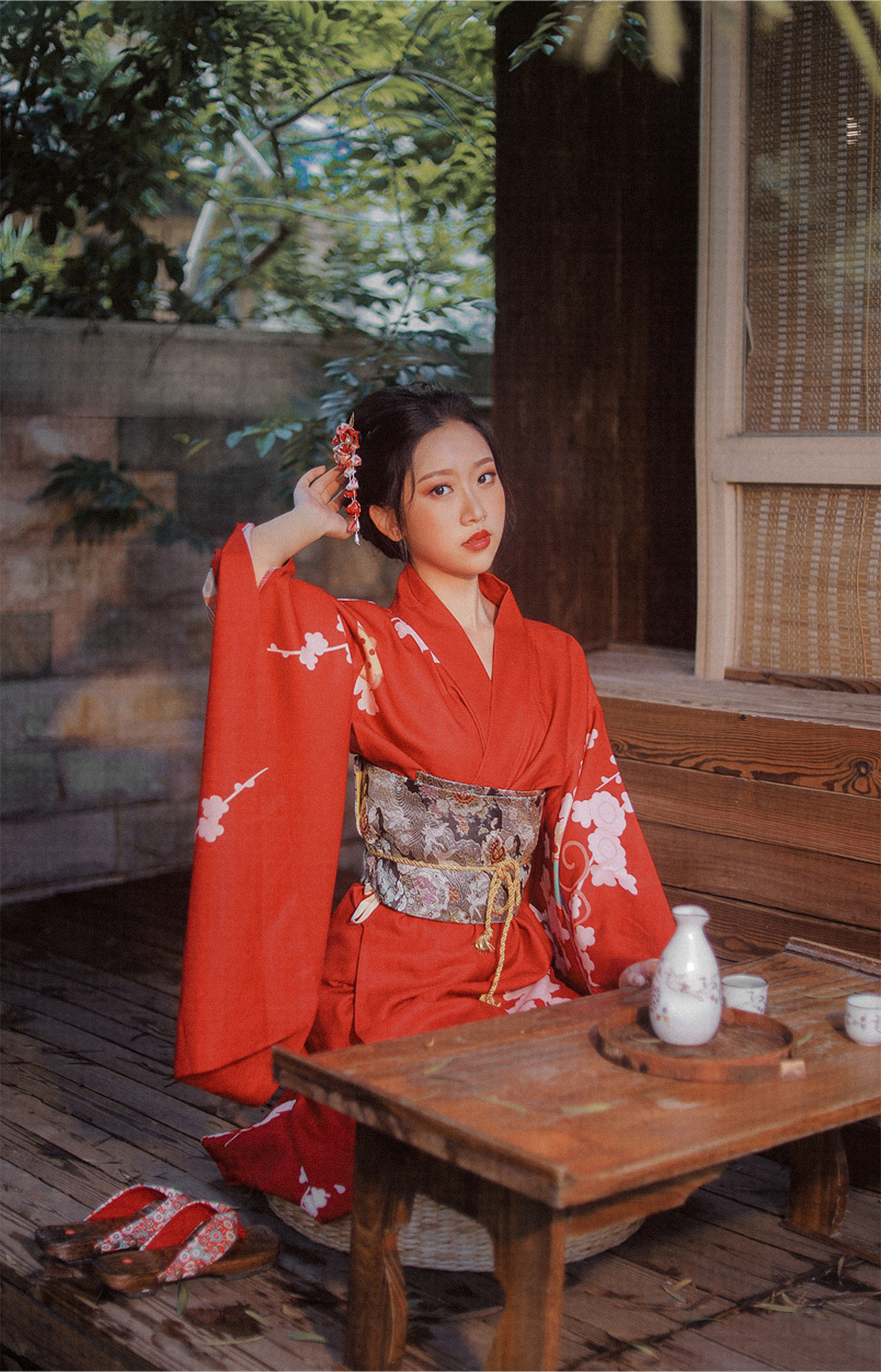 春日昭和 复古和服人像写真