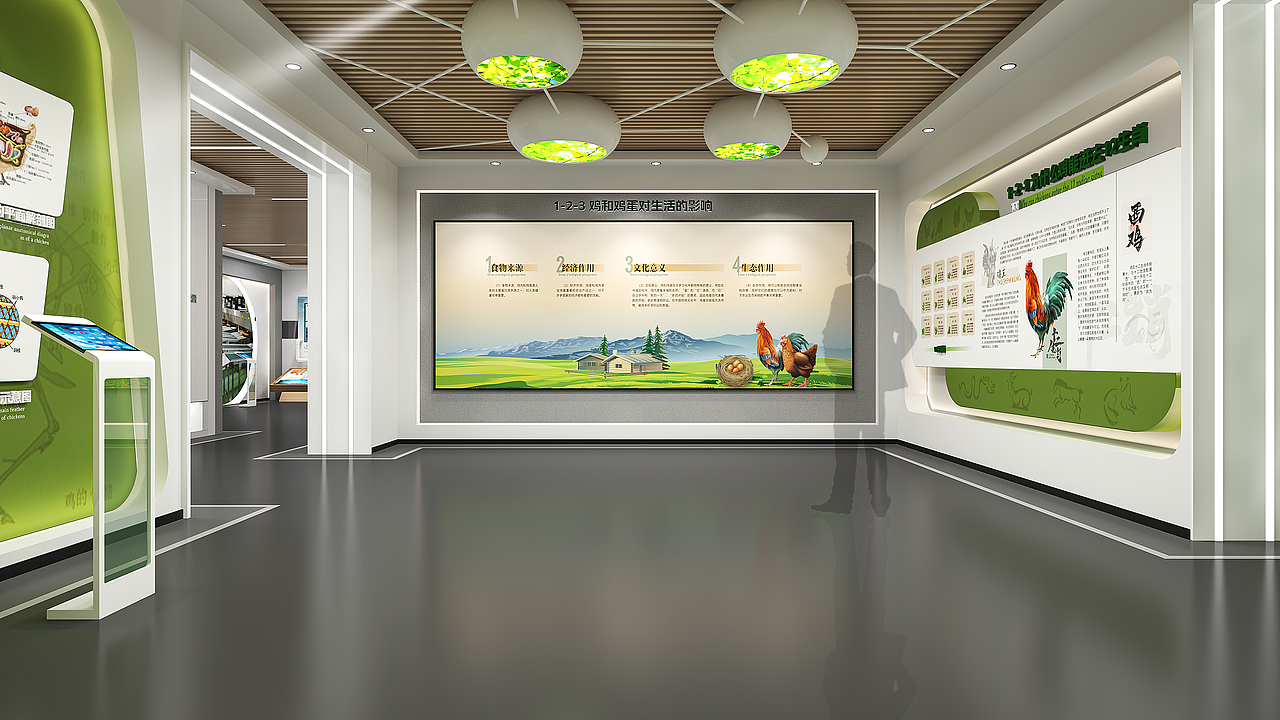 郑州设计丨展厅：养鸡企业展厅设计方案