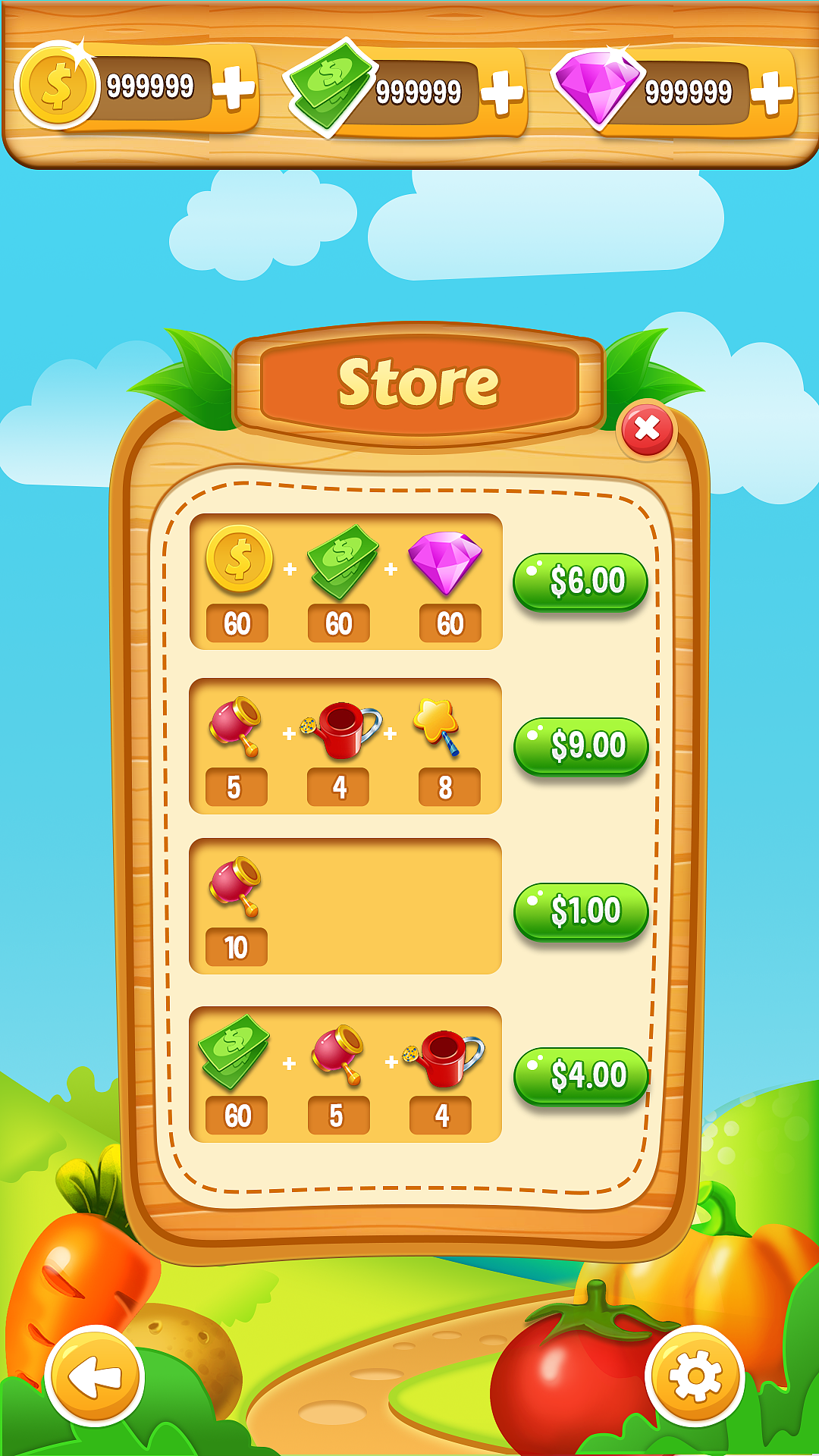 lovecrops（图ZMTI3NjA5NDY4） - 游戏UI - 站酷设计师小白菜菜籽原创素材 - 站酷ZCOOL