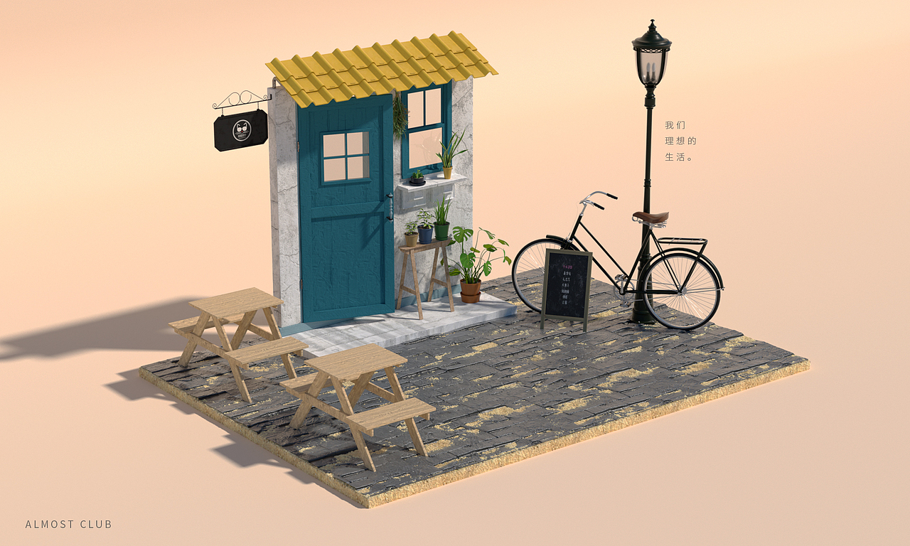 Octane Render（OC）学习随堂作业（图ZMjMzMjM1MTk2） - 其他三维 - 站酷设计师Jazz_张嘉杰原创素材 - 站酷ZCOOL
