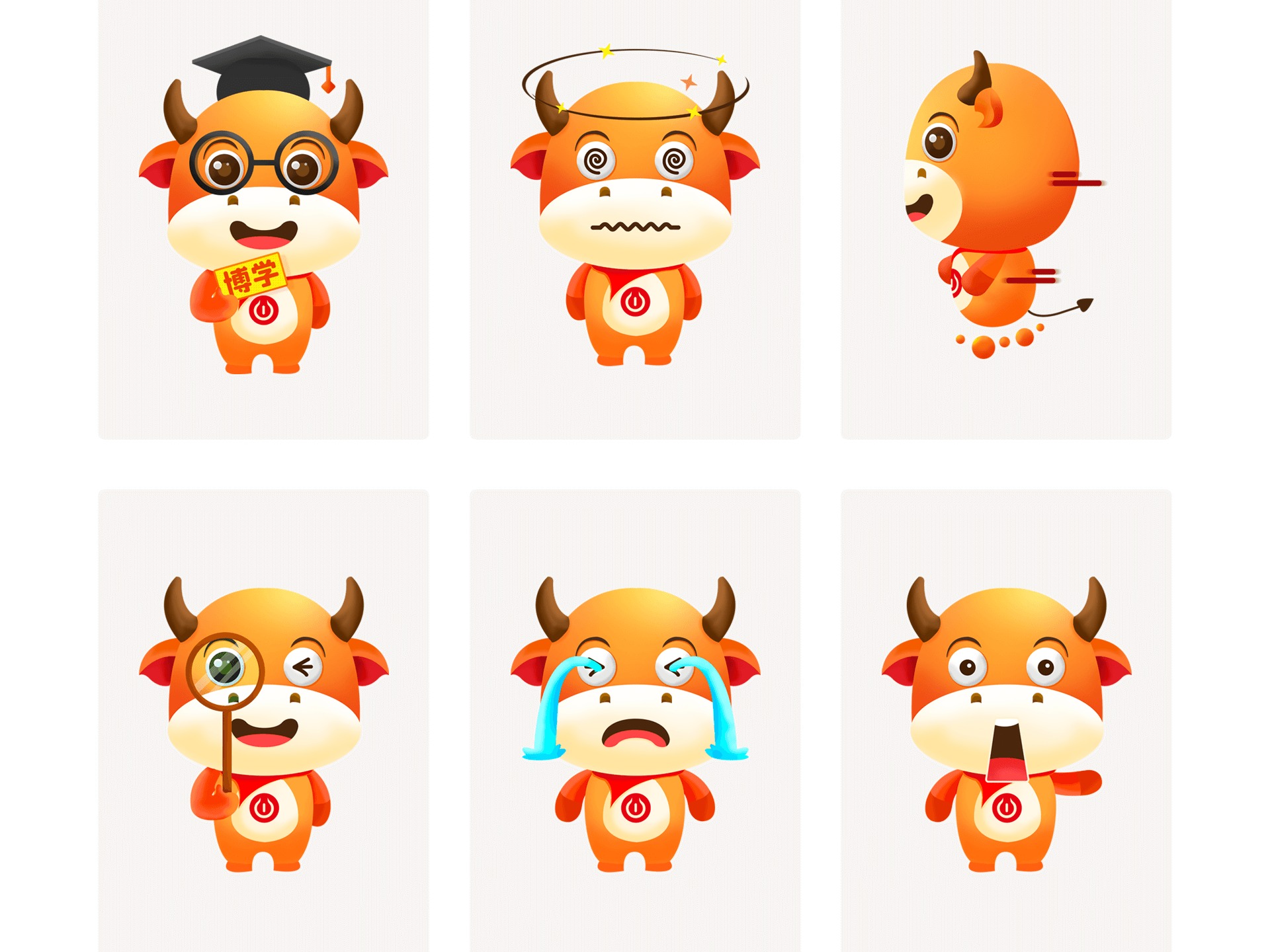 启小牛ip形象设定展示_苏门居士-站酷zcool