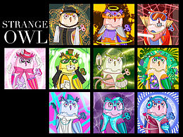 Strange Owl 奇異貓頭鷹 -系列 NFT 數(shù)字藏品