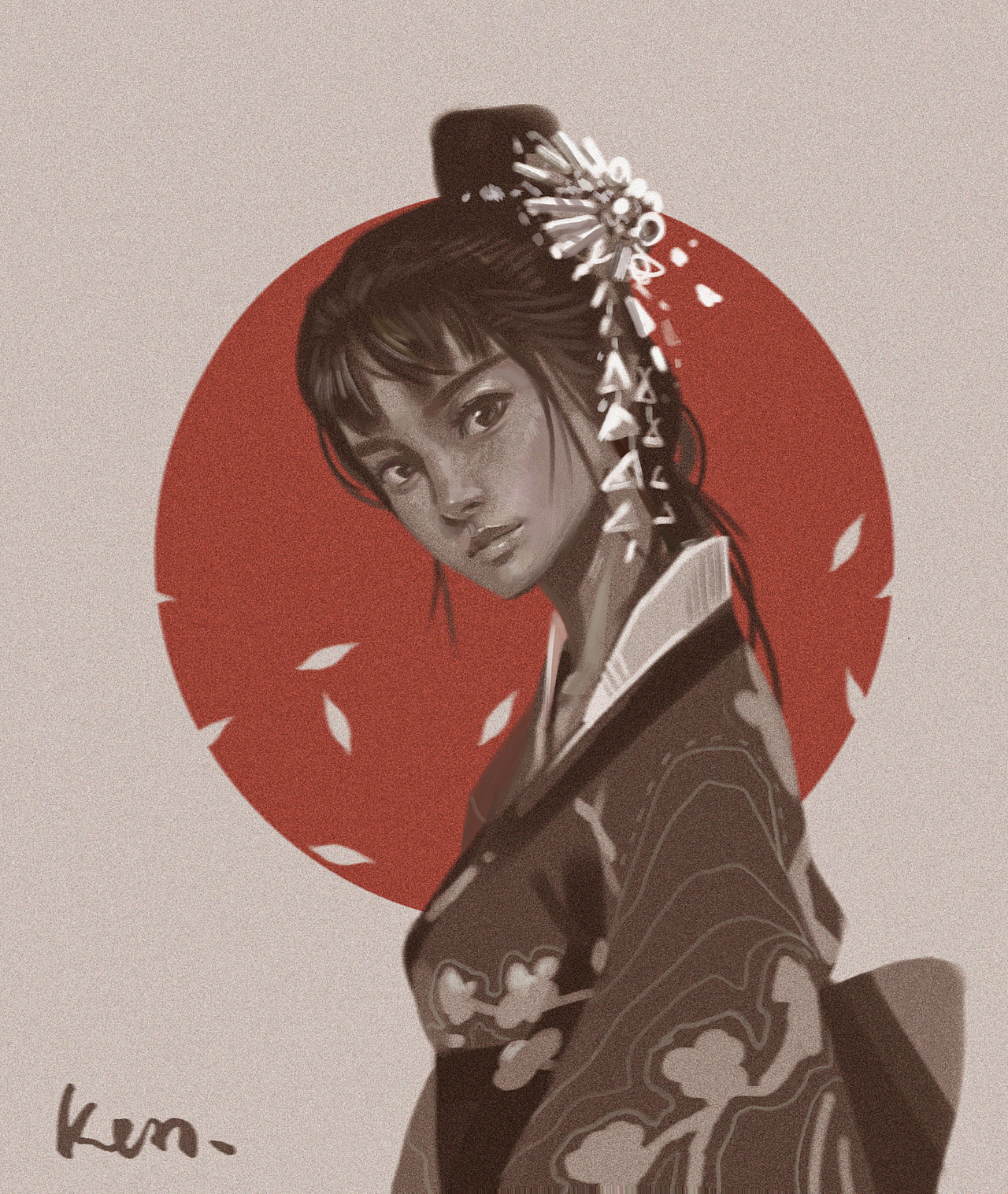 【2019作品集】（图ZMTc3NzQ4MDY0） - 艺术插画 - 站酷设计师Ken康华锋原创素材 - 站酷ZCOOL