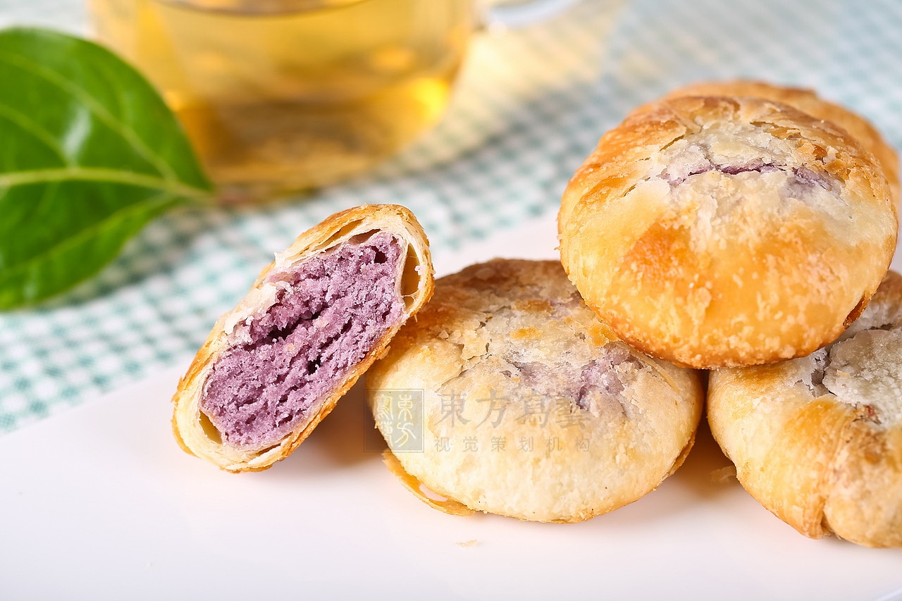 【东方写艺】淘宝产品摄影-香芋饼 早茶饼 糕点 馅饼 特产