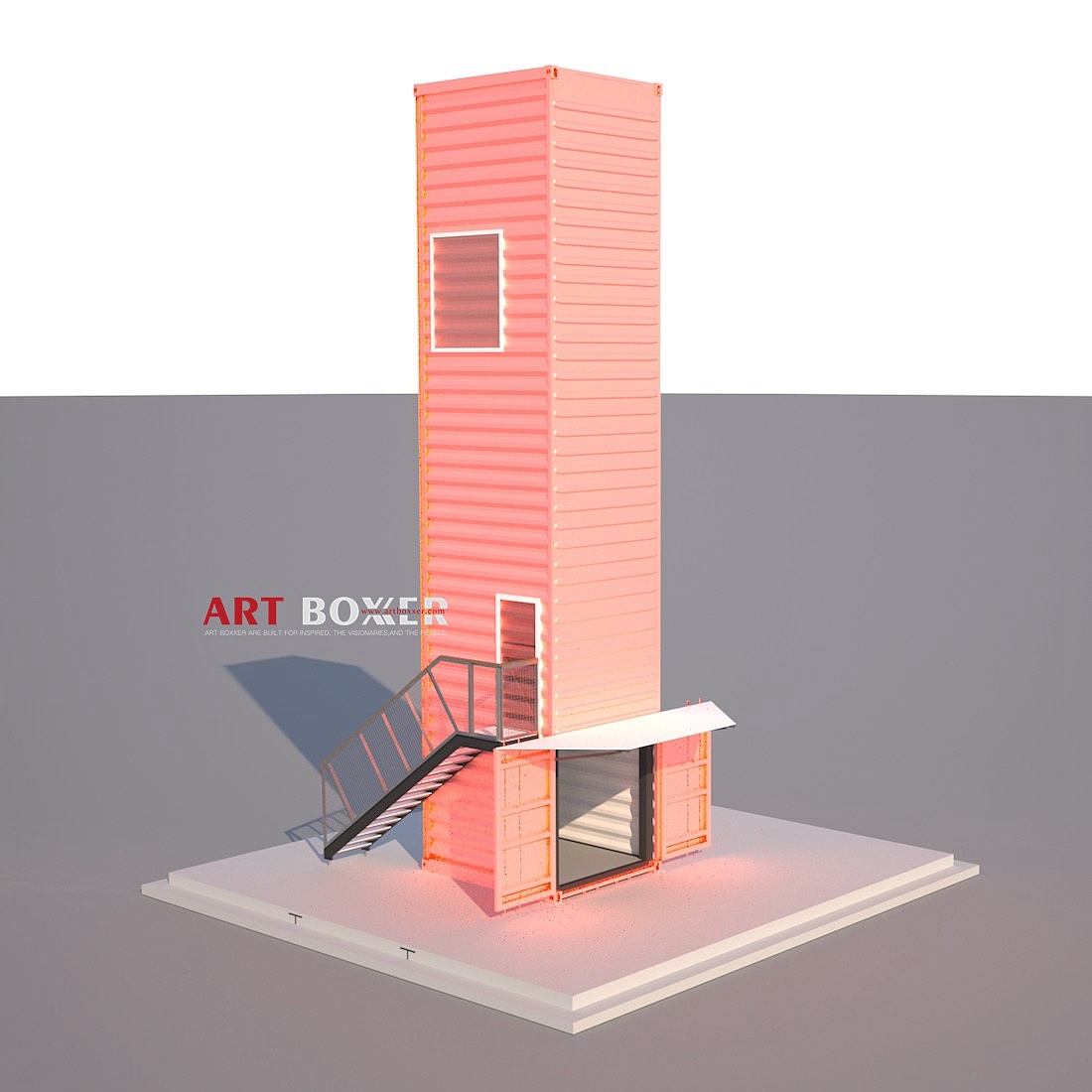 Airbnb社区移动推广集装箱概念体验中心I 上海集装客