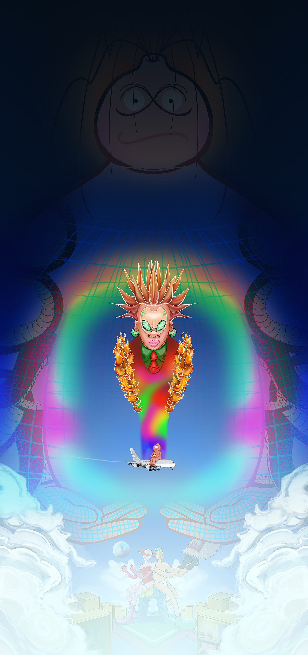 迷幻金星（图ZMjQ3MTY3MzUy） - 创作习作 - 站酷设计师其妙四圈原创素材 - 站酷ZCOOL
