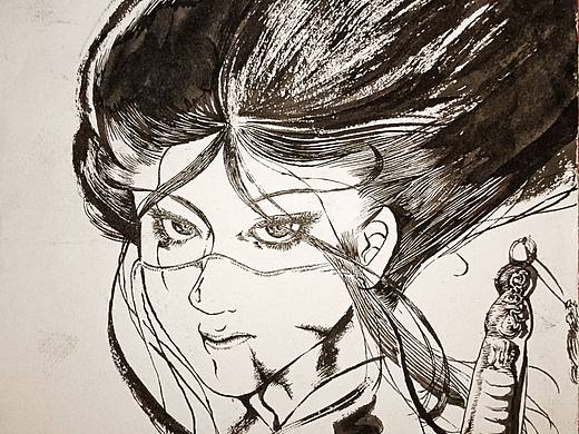 魯迅的《鑄劍》（個人主頁-ZNjMxODE2MzY=） - 藝術插畫 - 站酷設計師MYT馬丁原創(chuàng)素材 - 站酷ZCOOL