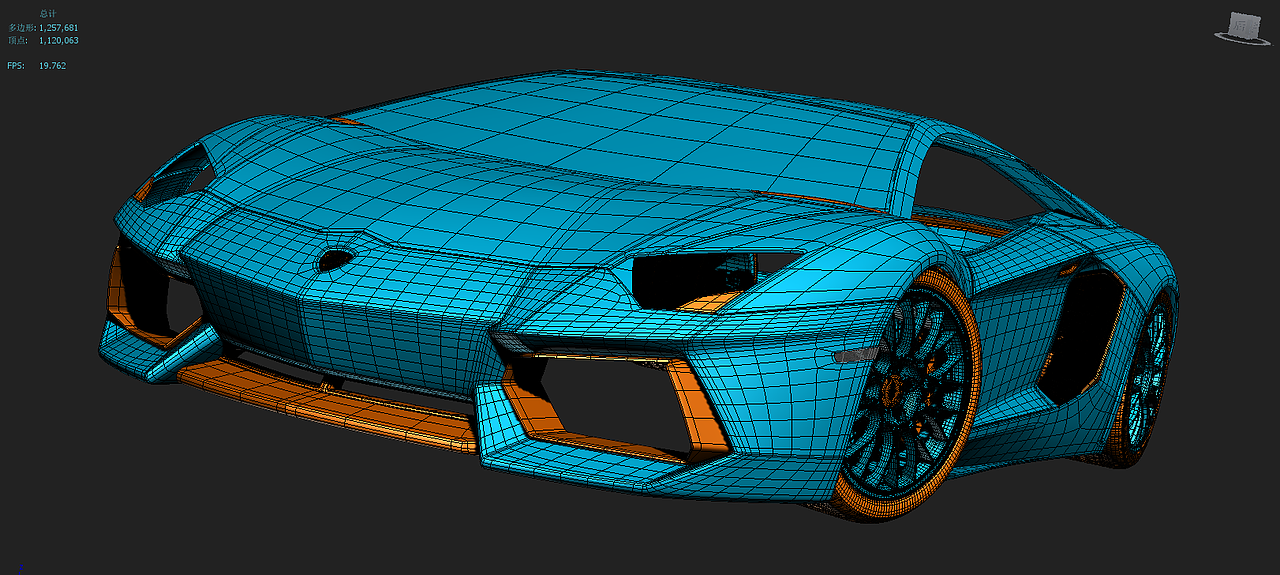 3DMAX建模Lamborghini Aventador LP700-4（图ZMjA3NDMyNTI=） - 机械/交通 - 站酷设计师XIANHUA原创素材 - 站酷ZCOOL