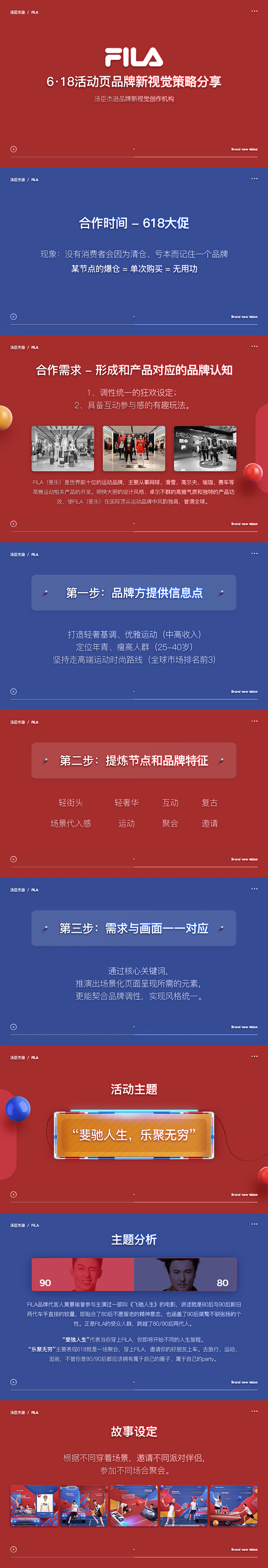 汤臣杰逊【FILA-618 品牌新视觉作品分享】
