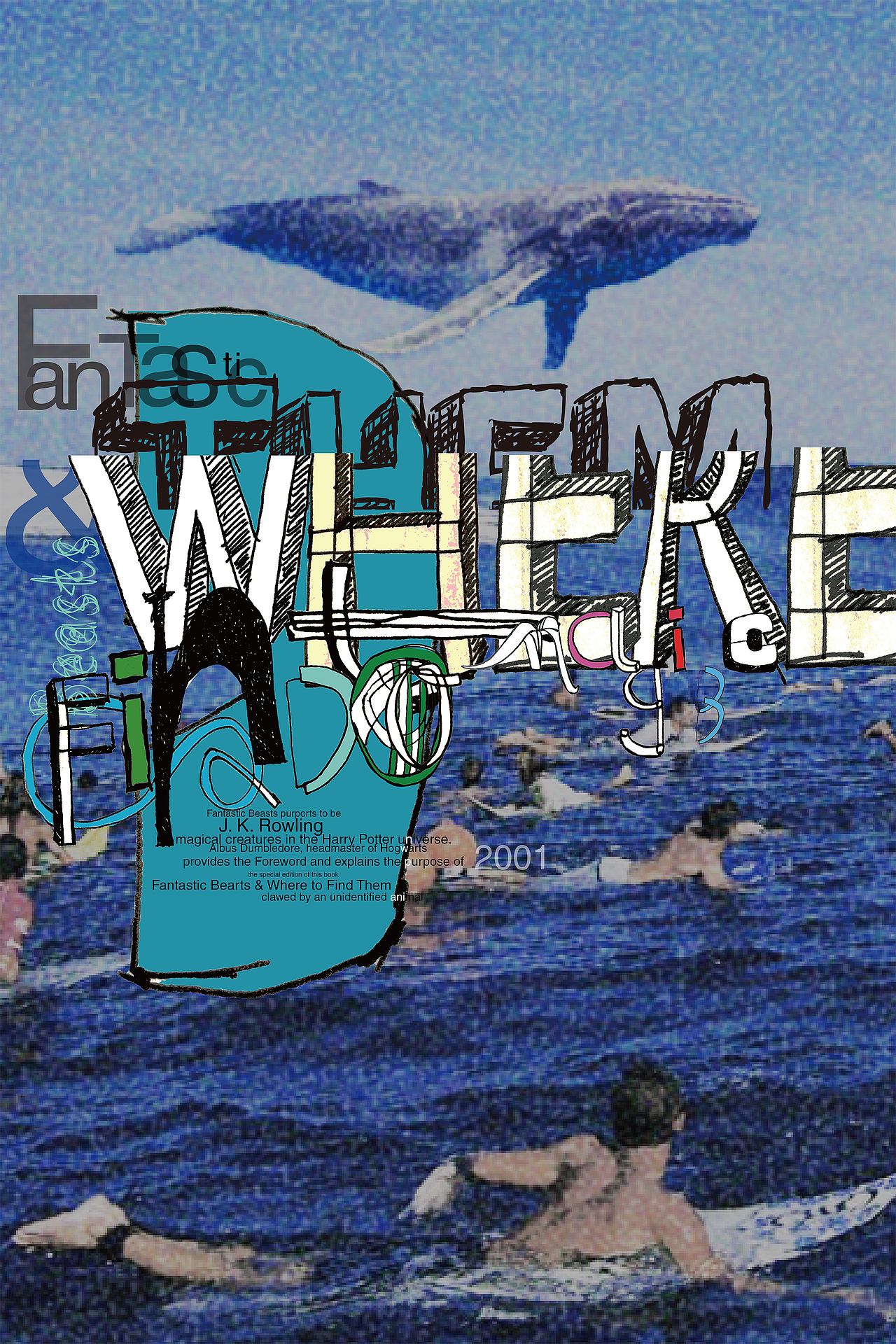 神奇动物去哪了海报（图ZOTIzNjgyNjg=） - 海报 - 站酷设计师Dee_Cee原创素材 - 站酷ZCOOL