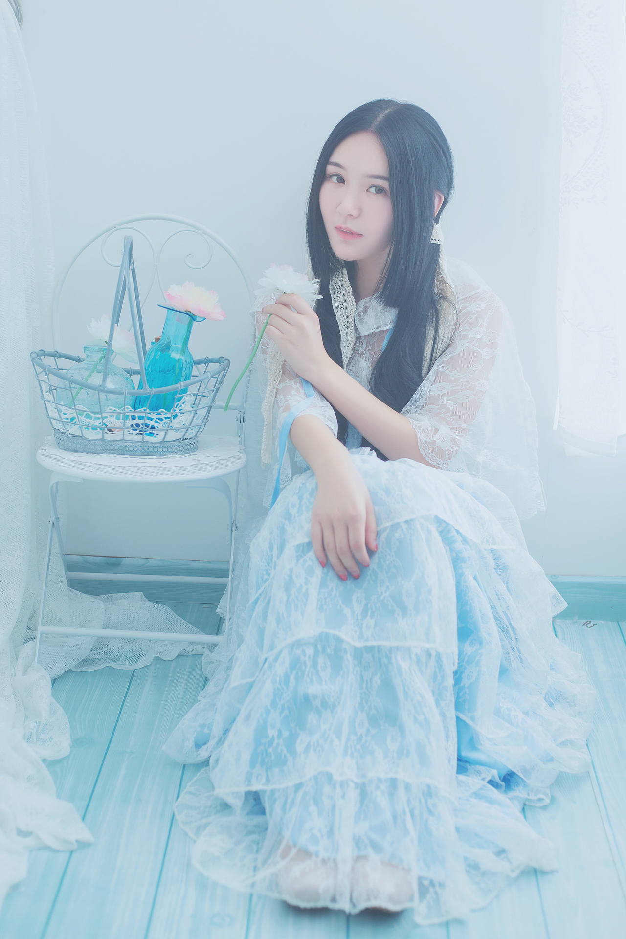 蓝色之梦（图ZOTQyNzU3MDg=） - 人像摄影 - 站酷设计师雨栀子原创素材 - 站酷ZCOOL