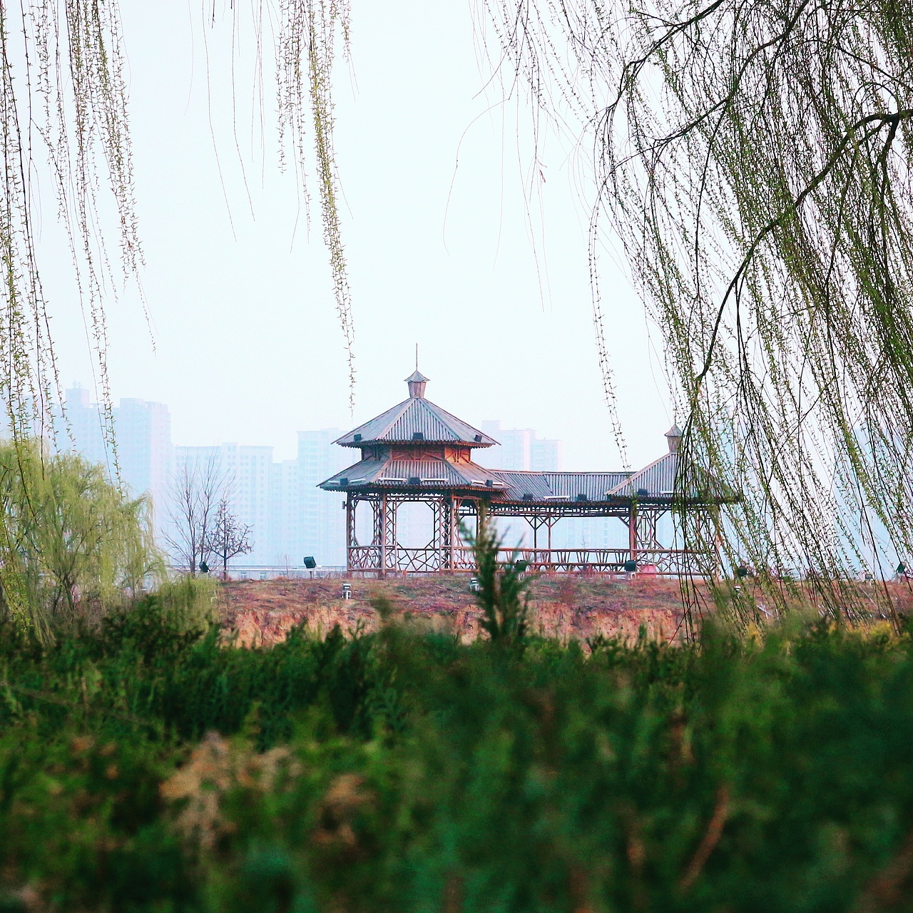 咸阳湖（图ZNDUzNDIzNDA=） - 风光摄影 - 站酷设计师未来未到来原创素材 - 站酷ZCOOL